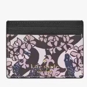 NWT Kate Spade Snake Garden Small Cardholder